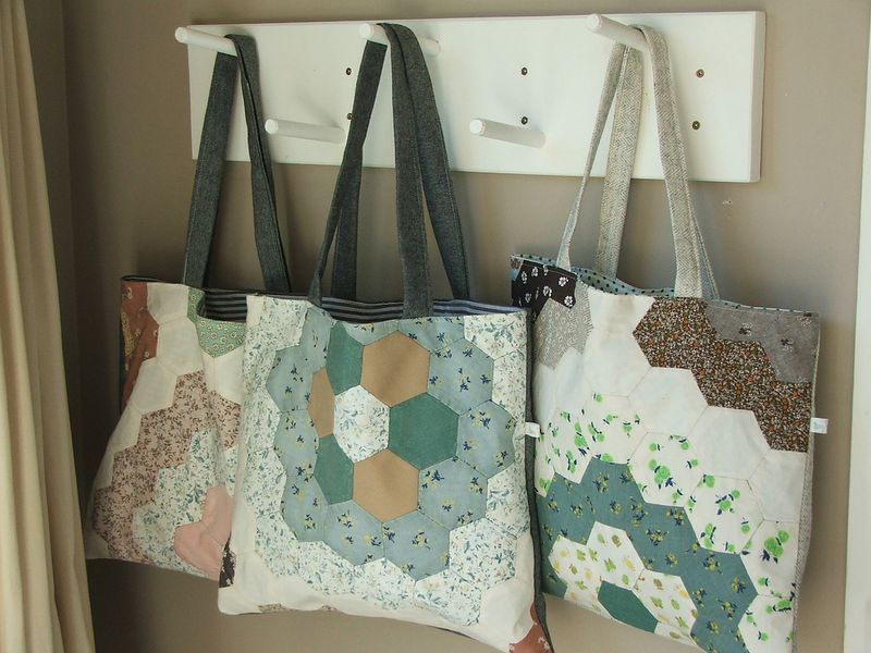 Hexagon bags
