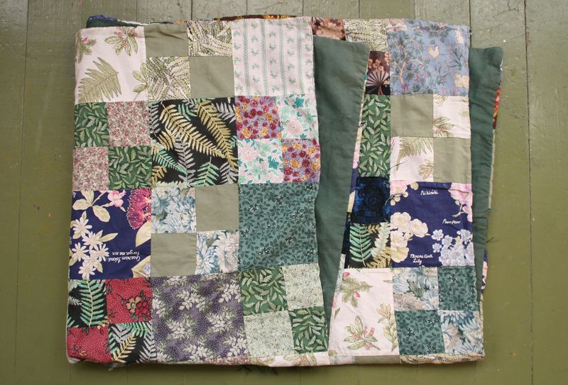 Green quilt 1