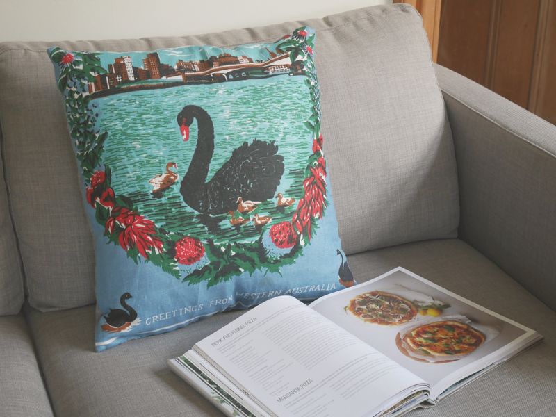Swan pillow