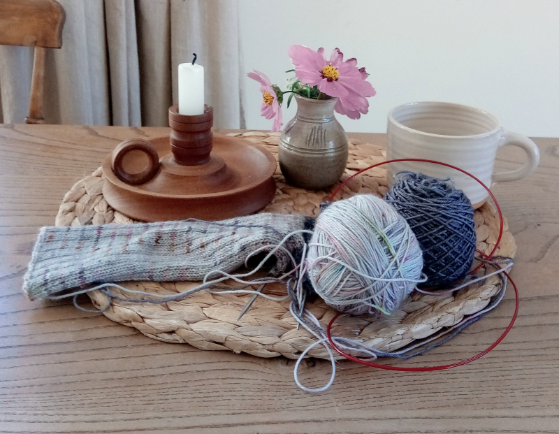 Still life with sock