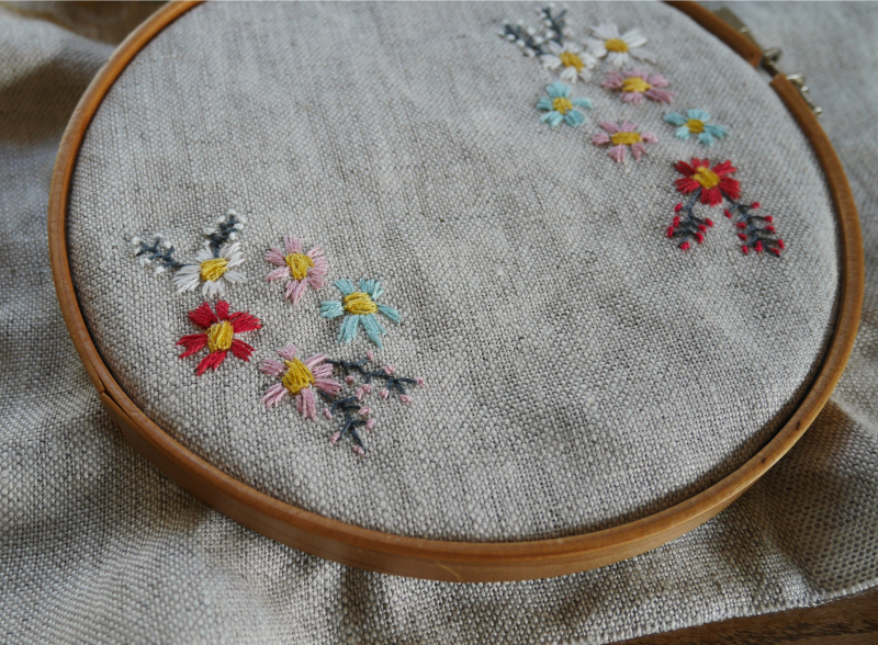 Wildflower project bag 3