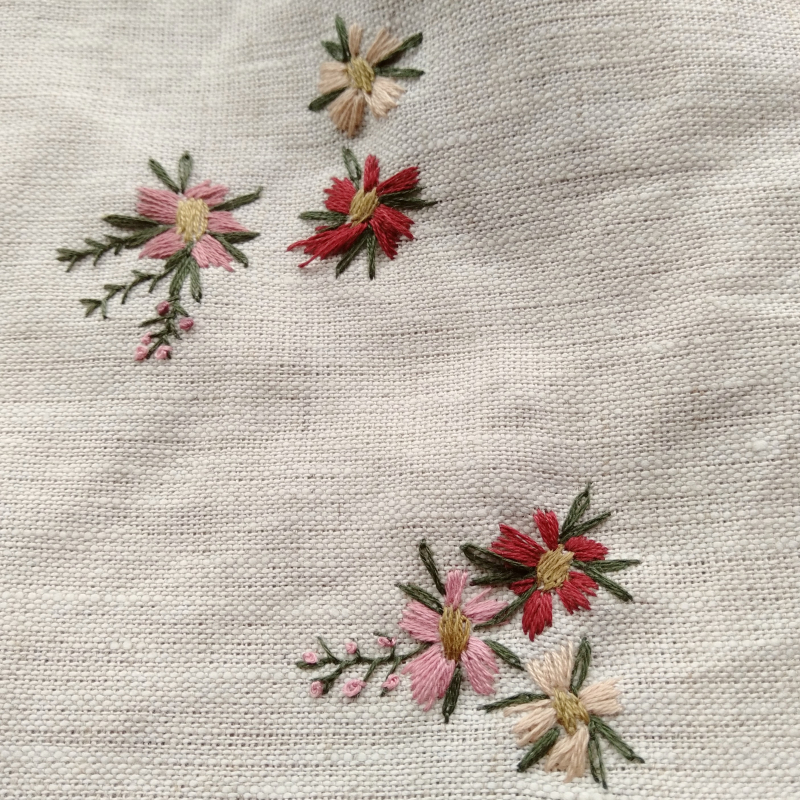 Embroidered project bag 2