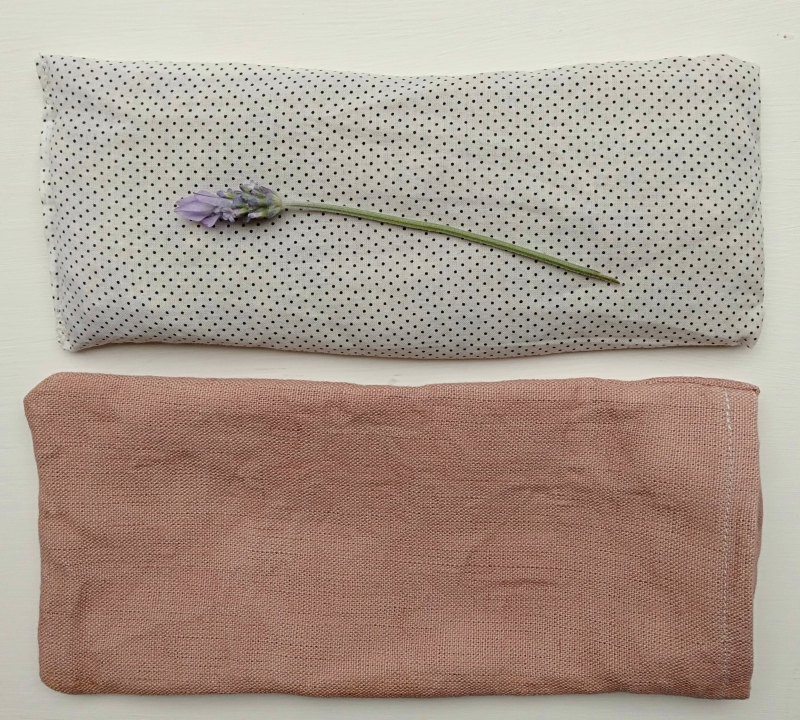 Eye pillow two parts