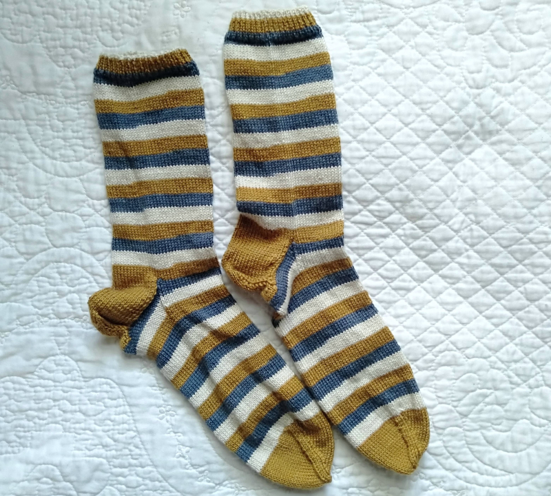 Stripy socks